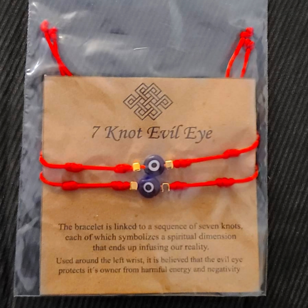 Brand New Evil eye protection bracelet set